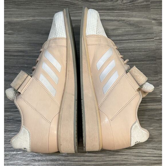 Adidas Power Perfect 3 Mens 8.5 Pink Pearl Ash Weightlifting Shoes (DA9882) - Picture 8 of 10
